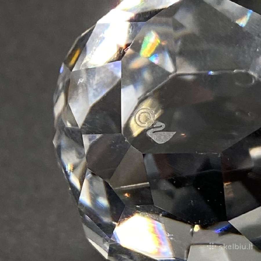 Krištolinė swarovski skulptūra "Senis besmegenis" - nuotraukos Nr. 6