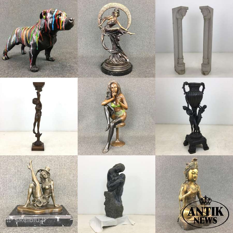 Krištolinė swarovski skulptūra "Senis besmegenis" - nuotraukos Nr. 8