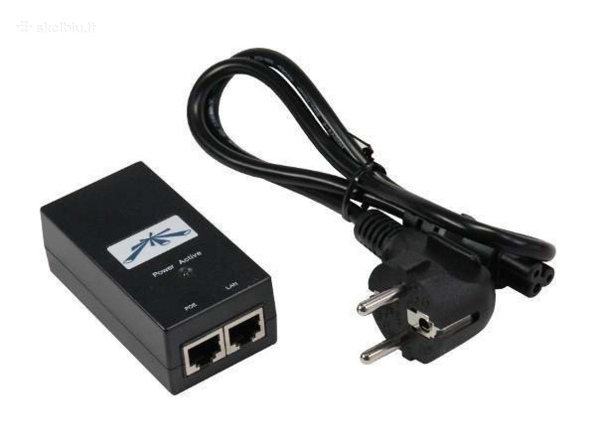 Ubiquiti Poe-48 Passive Poe Adapter Eu, 48v 0.5a