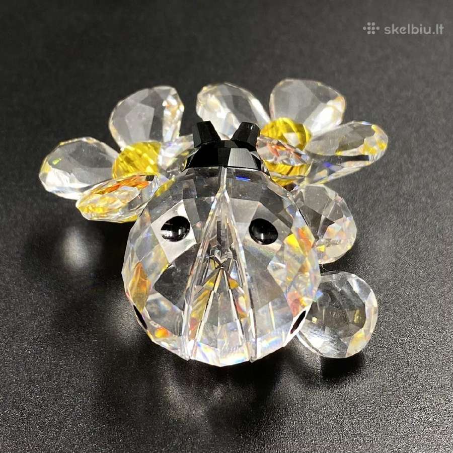 Krištolinė swarovski skulptūra "Boružėlė" - nuotraukos Nr. 5