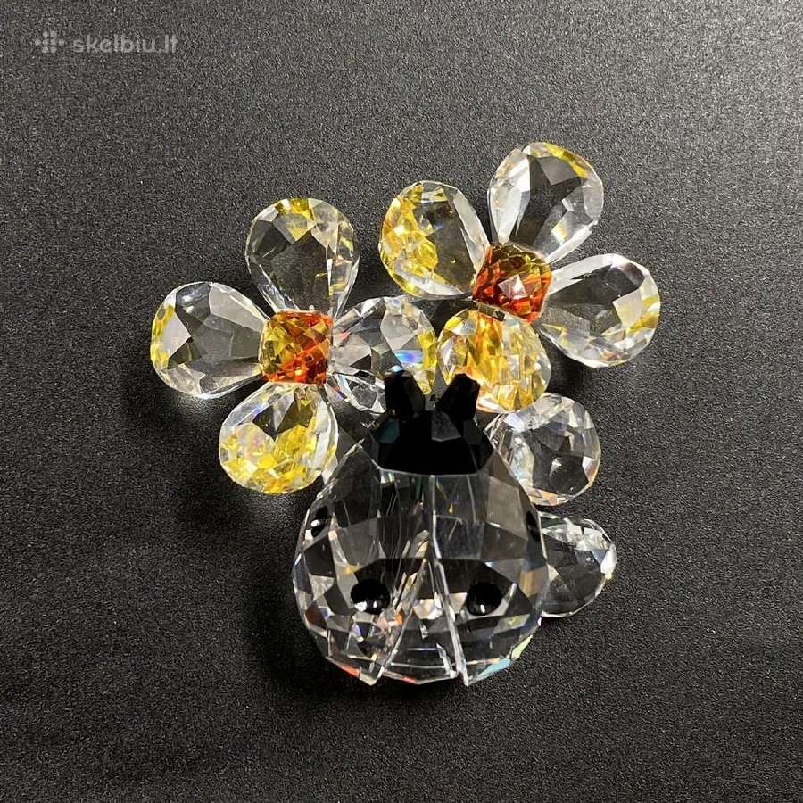 Krištolinė swarovski skulptūra "Boružėlė" - nuotraukos Nr. 6