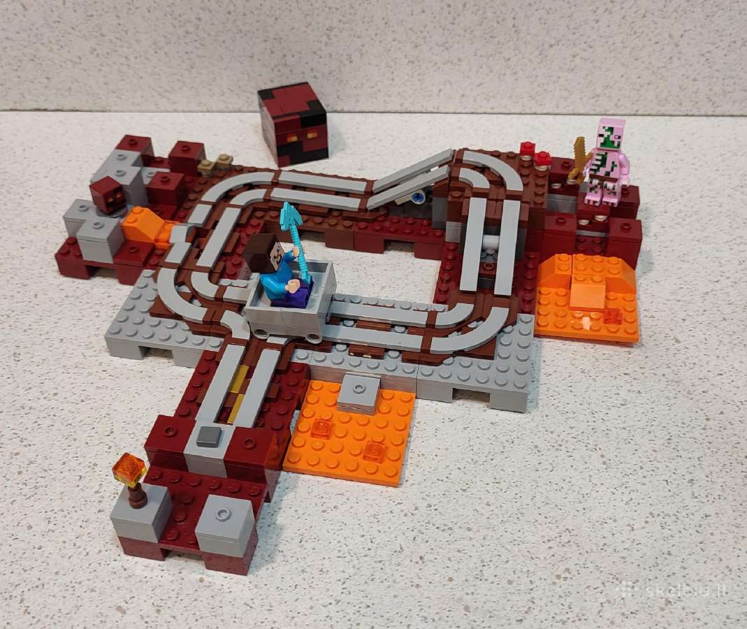 Lego Minecraft 21130 The Nether geležinkelis - nuotraukos Nr. 5