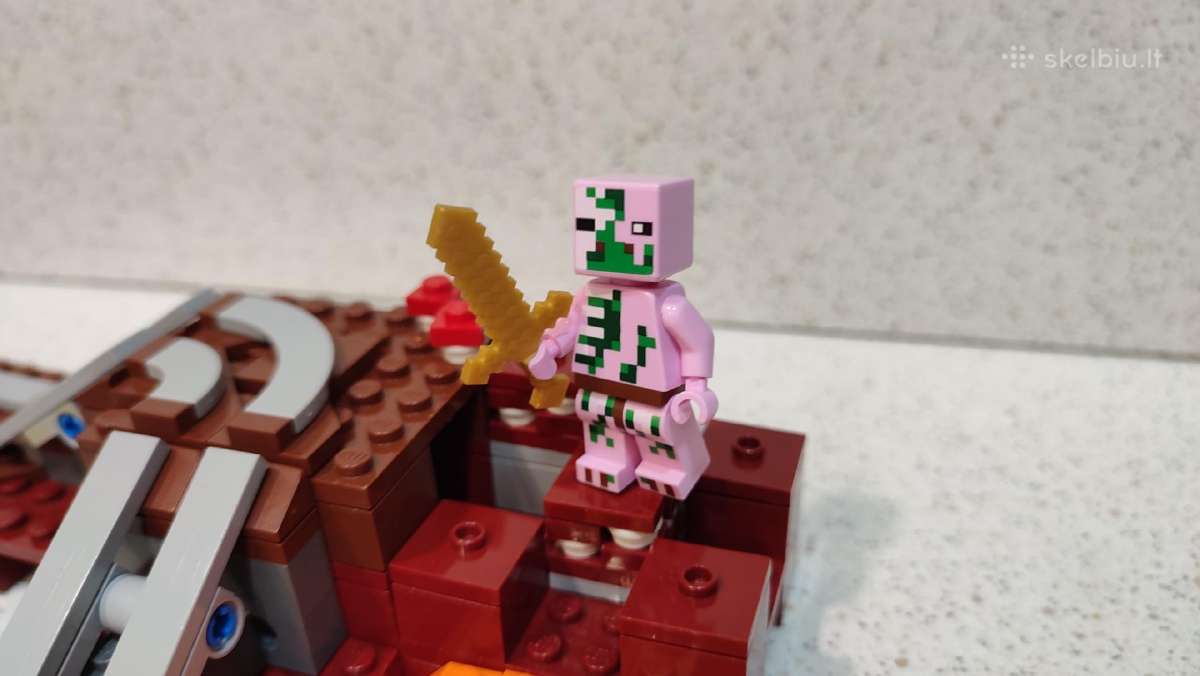 Lego Minecraft 21130 The Nether geležinkelis - nuotraukos Nr. 7