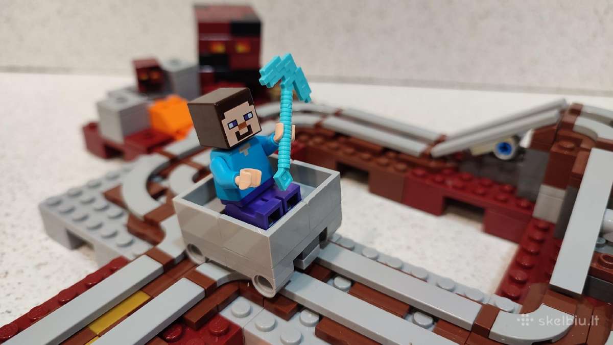 Lego Minecraft 21130 The Nether geležinkelis - nuotraukos Nr. 4
