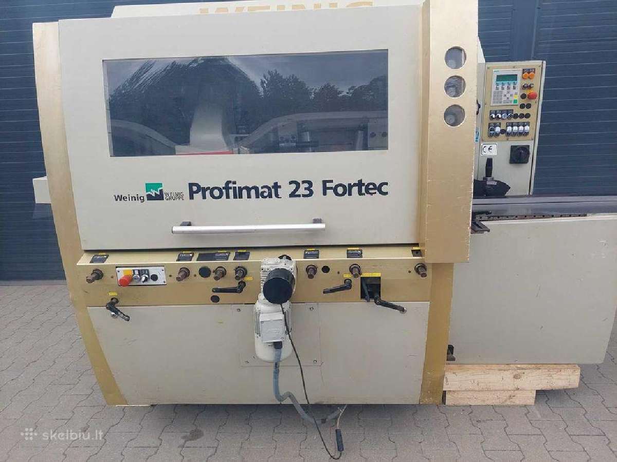 Keturpusės obliavimo staklės Weinig profimat 23