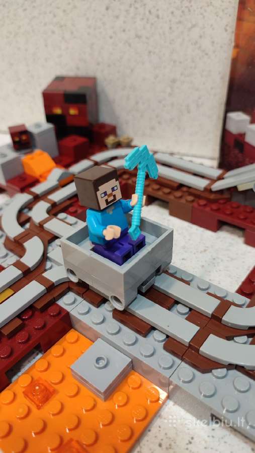 Lego Minecraft 21130 The Nether geležinkelis - nuotraukos Nr. 6