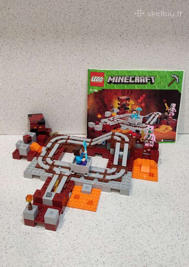 Lego Minecraft 21130 The Nether geležinkelis - nuotraukos Nr. 3
