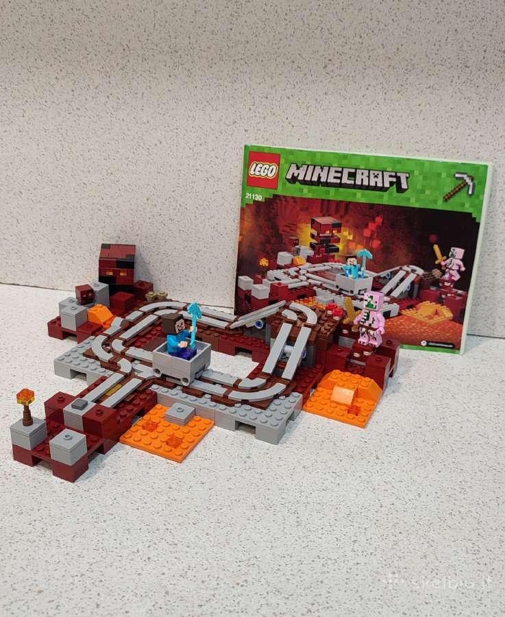 Lego Minecraft 21130 The Nether geležinkelis - nuotraukos Nr. 2