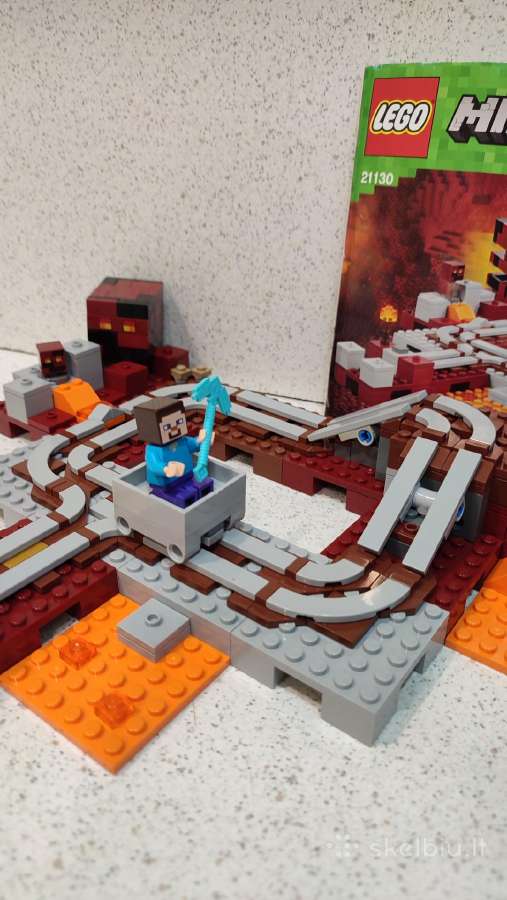 Lego Minecraft 21130 The Nether geležinkelis - nuotraukos Nr. 9