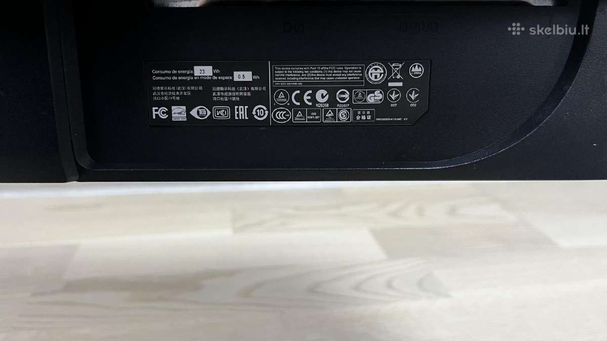 Monitorius 60hz , geros kokybes , 360 laipsniu - nuotraukos Nr. 5