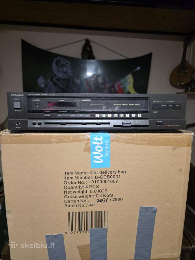 Technics Sa-180 Am/fm stereo Receiver (1987-88 )