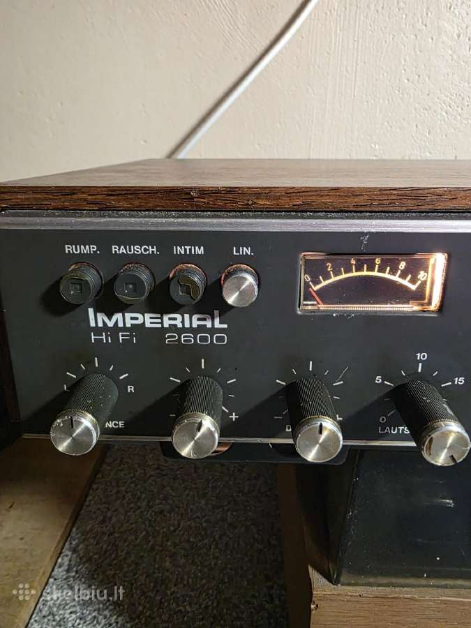 Receiver Imperial hifi 2600. - nuotraukos Nr. 2