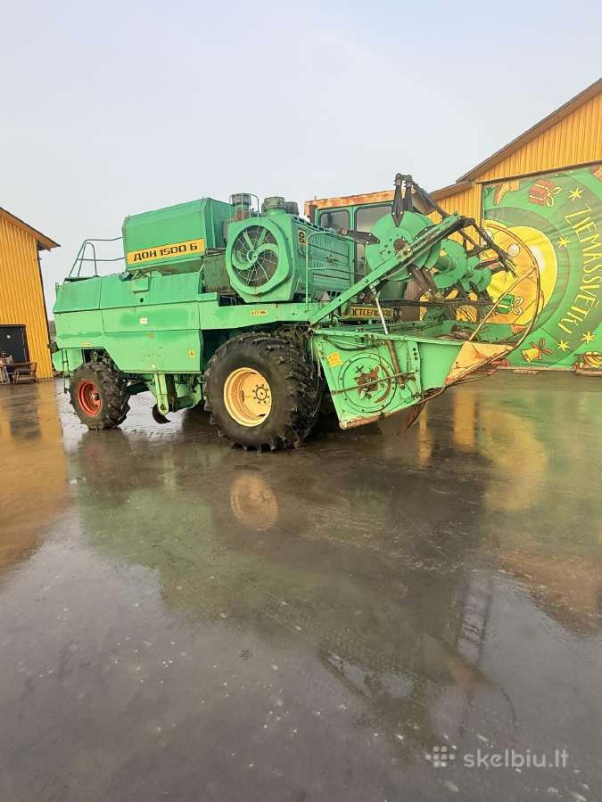 Javų kombainas don-1500b