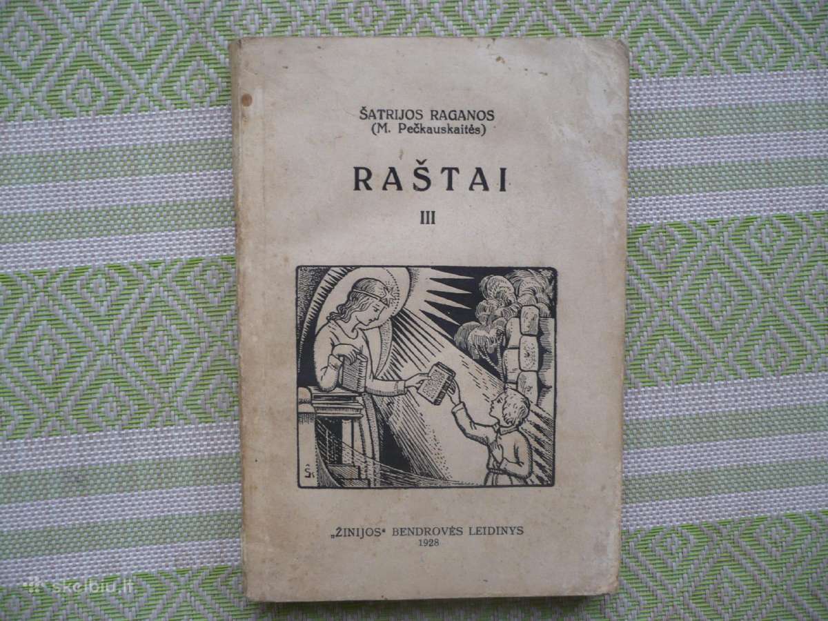 Šatrijos Raganos - Raštai 1928m