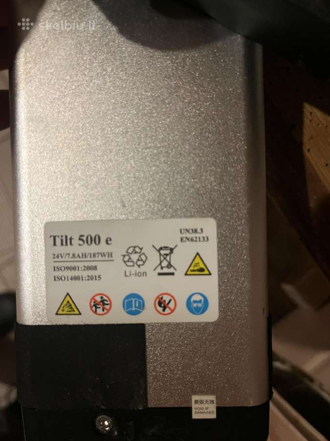 Sulankstomas elektrinis dviratis Btwin Tilt 500 - nuotraukos Nr. 4