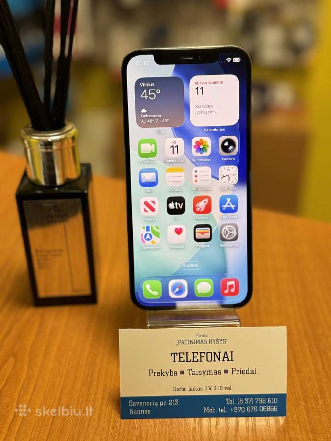 iPhone 12pro 128gb Silver Su Garantija