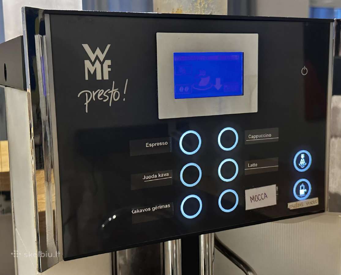 Automatinis Presto kavos aparatas - nuotraukos Nr. 2
