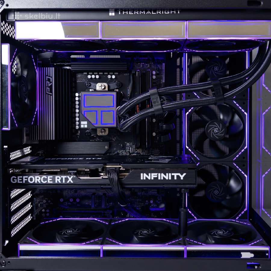 Ryzen 7 7800x3d B850 32gb Ddr5 1tb Rtx 5070 12gb - nuotraukos Nr. 2