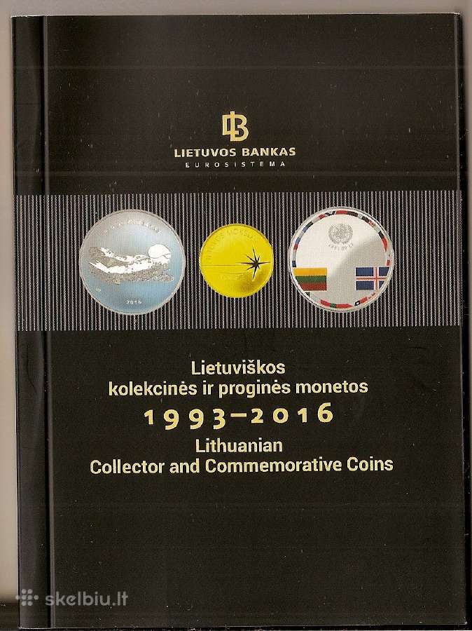 Katalogas Lb kolekcines-progines monetos 1993-2016