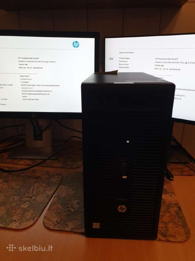 Hp Prodesk 600g2 Mt, I3-6100, 8gb, win11
