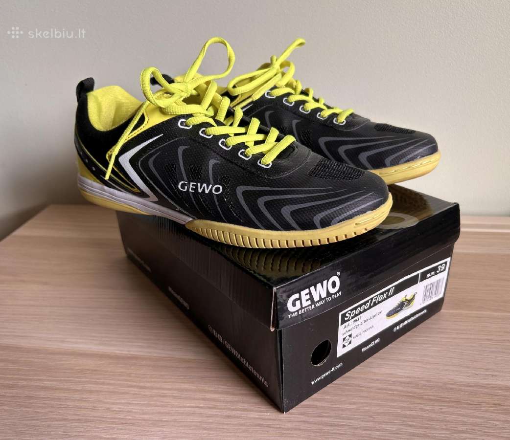 Nauji stalo teniso bateliai Gewo Speed Flex II