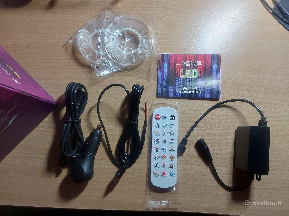 LED juosta, švietlentė, auto akys, reklama 2mx17cm - nuotraukos Nr. 7