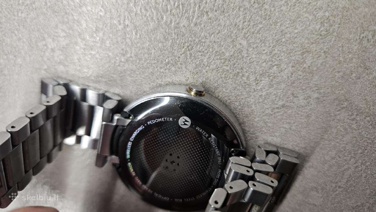 Išmanusis laikrodis motorola 360 fifx - nuotraukos Nr. 3