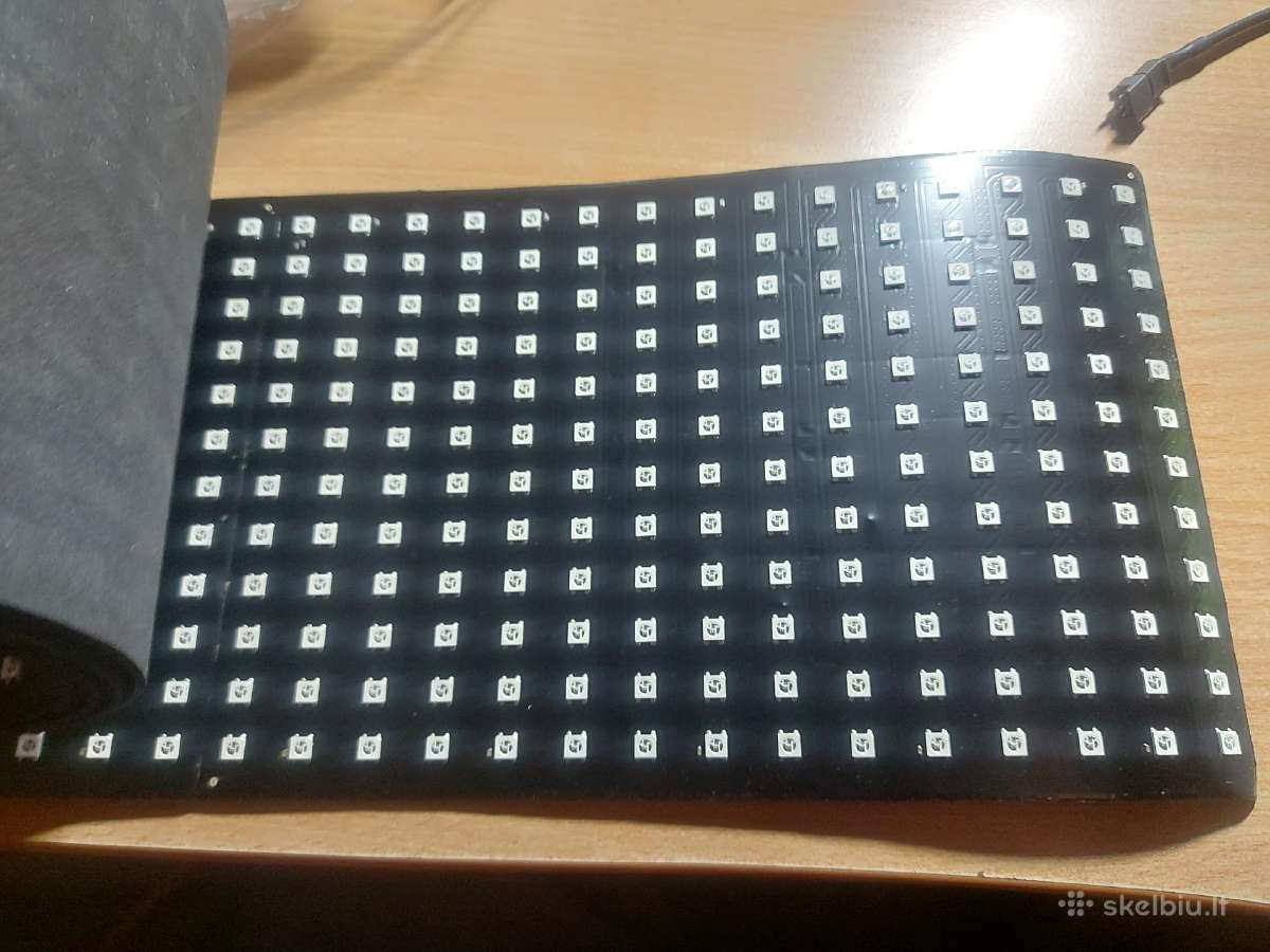 LED juosta, švietlentė, auto akys, reklama 2mx17cm - nuotraukos Nr. 6