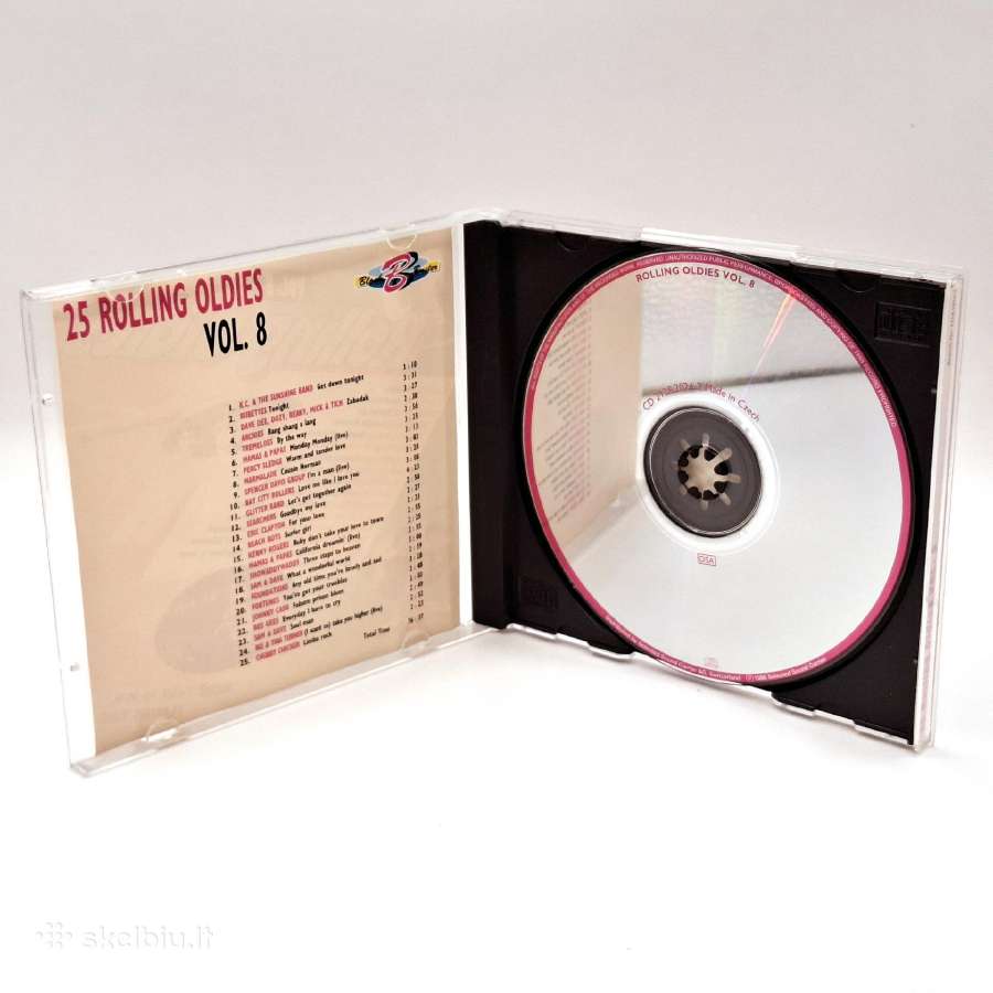 25 Rolling Oldies Vol.8 ir Vol.4 (2 x CD rinkinys) - nuotraukos Nr. 3