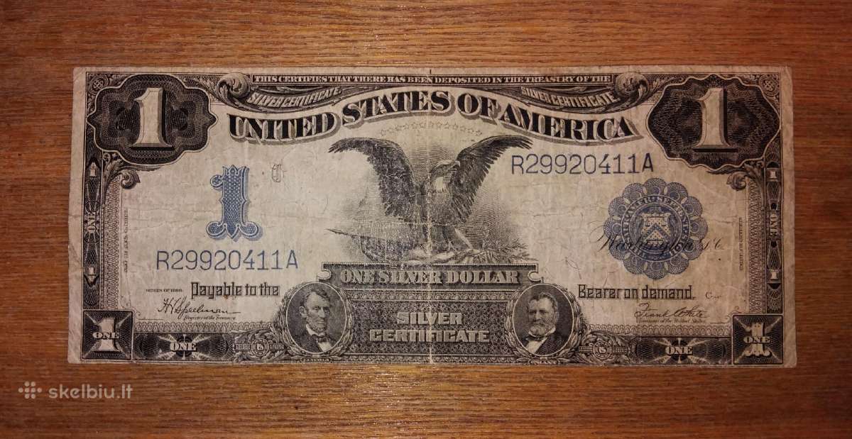JAV 1 $ banknotas