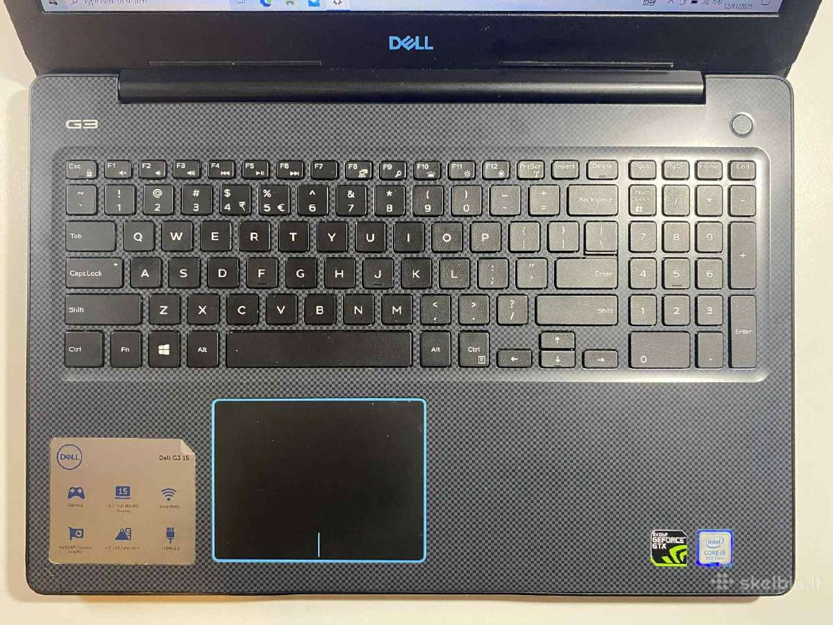 Dell G3 15.6 - nuotraukos Nr. 7