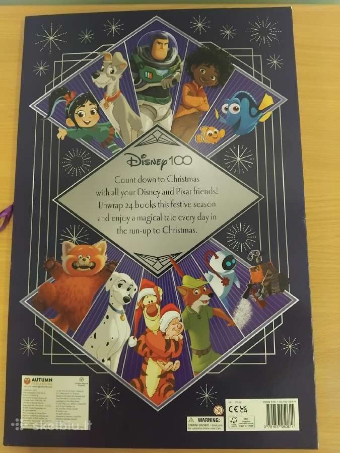 Advento kalendorius Disney (24 knygelės) - nuotraukos Nr. 2