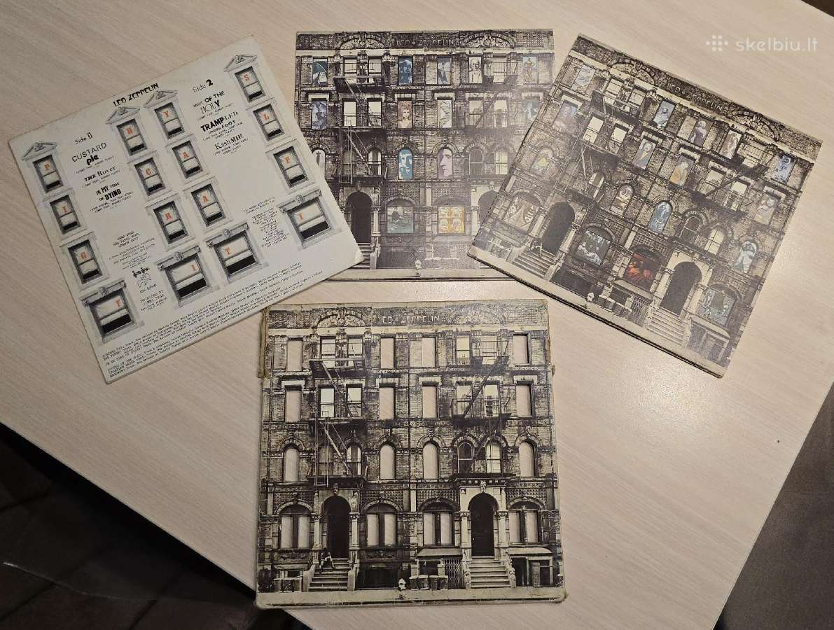 LED Zeppelin Physical Graffiti UK 1st press - nuotraukos Nr. 3