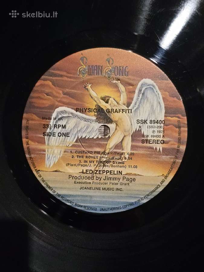 LED Zeppelin Physical Graffiti UK 1st press - nuotraukos Nr. 6