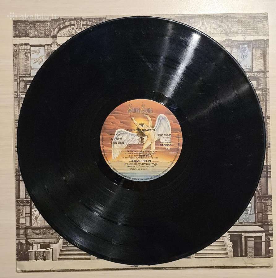 LED Zeppelin Physical Graffiti UK 1st press - nuotraukos Nr. 7