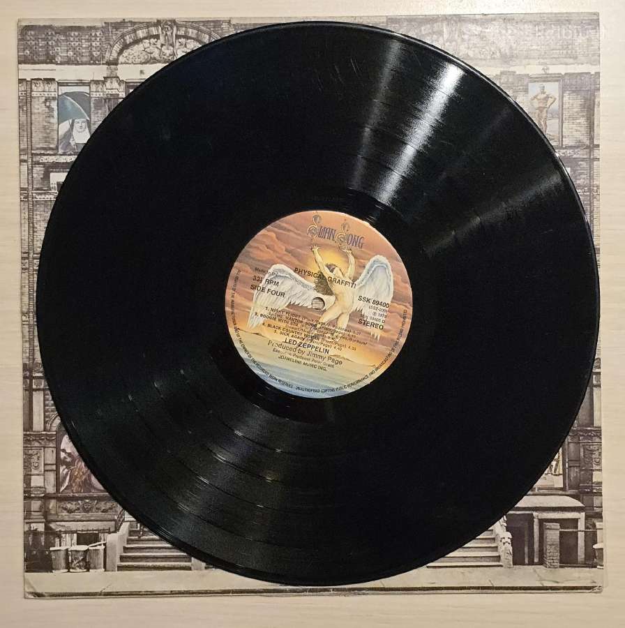 LED Zeppelin Physical Graffiti UK 1st press - nuotraukos Nr. 9