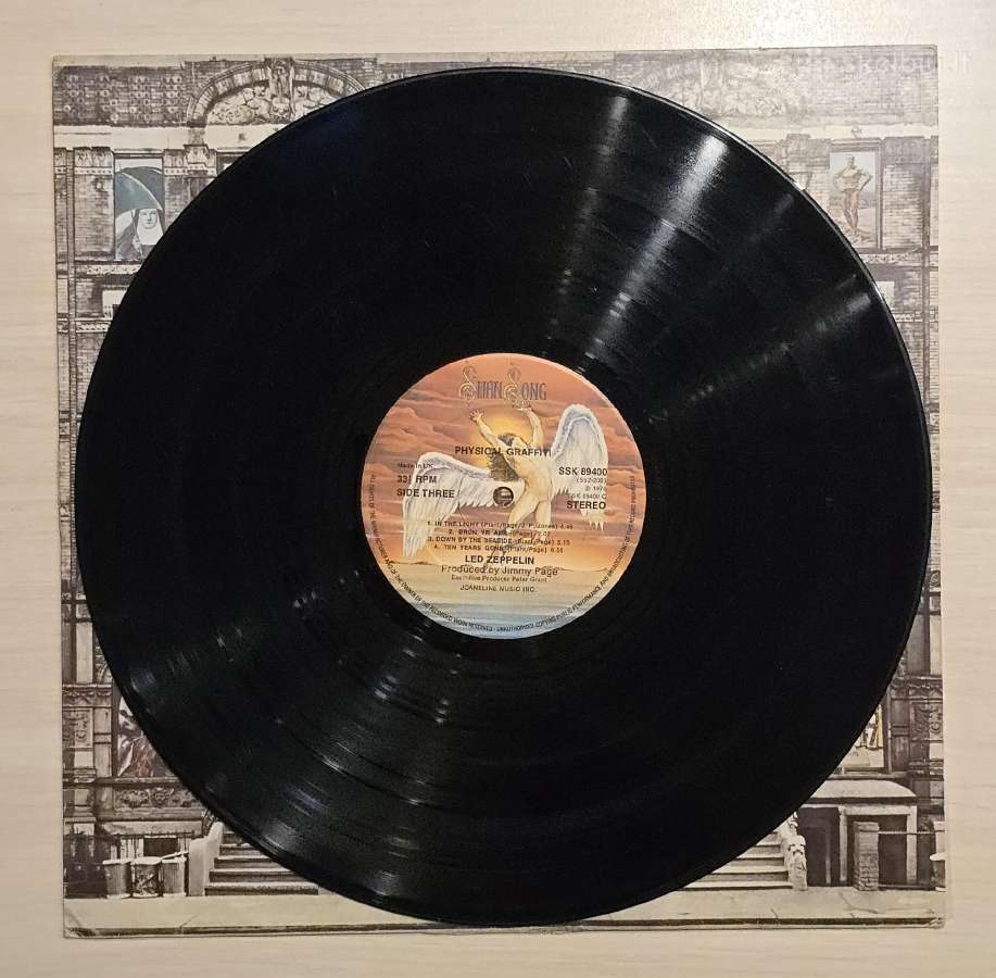 LED Zeppelin Physical Graffiti UK 1st press - nuotraukos Nr. 11