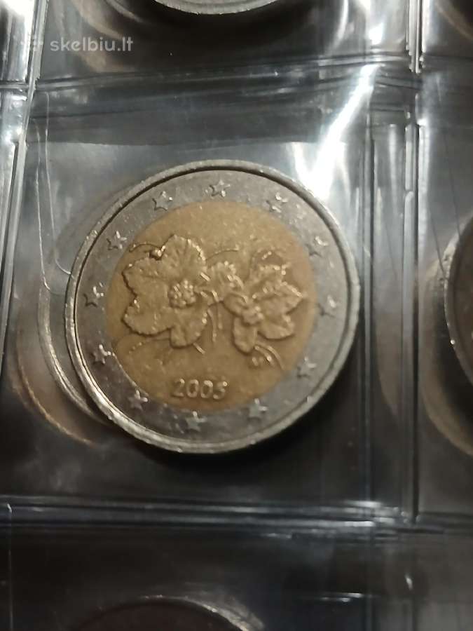 Euro monetos su klaidom,senos ,2002m.kopiuros
