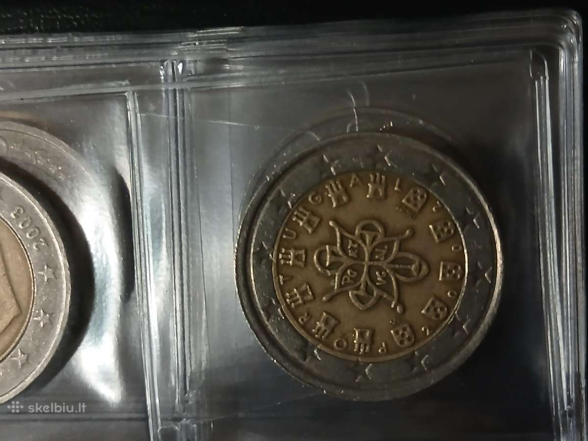 Euro monetos su klaidom,senos ,2002m.kopiuros - nuotraukos Nr. 3