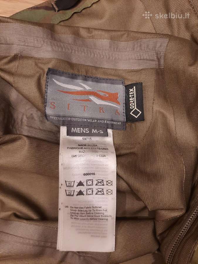 Sitka Goretex Multicam - nuotraukos Nr. 8