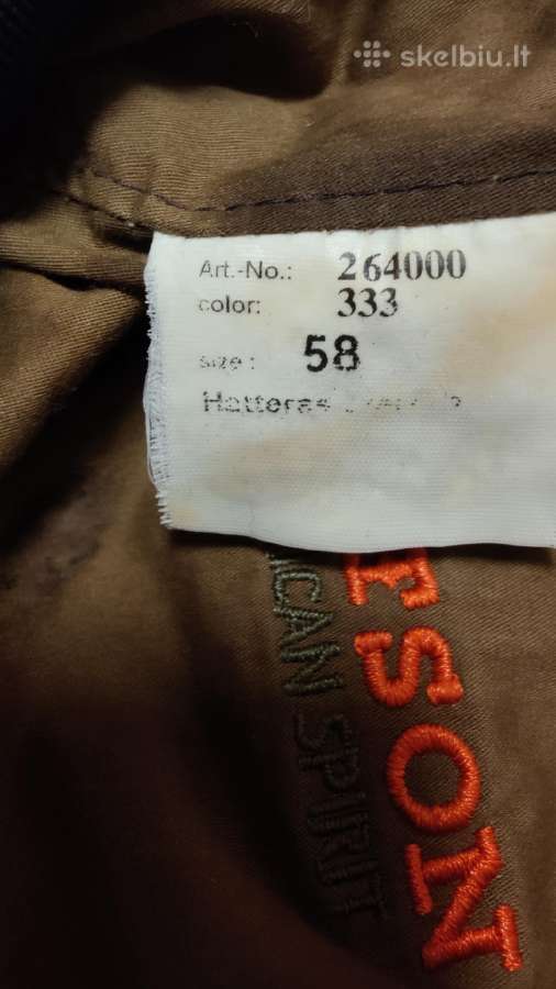 Stetson Hatteras kepurės - nuotraukos Nr. 17