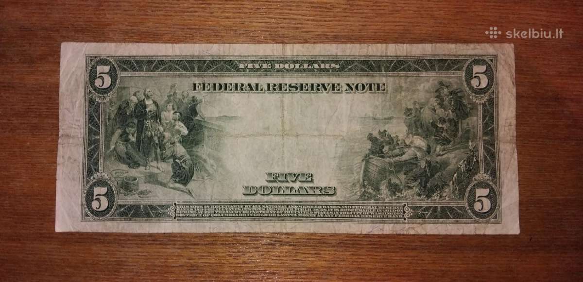 JAV 5 $ banknotas - nuotraukos Nr. 2