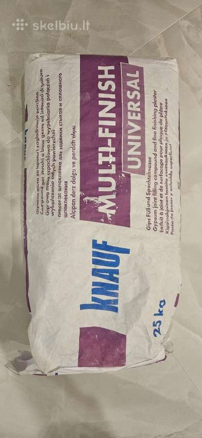Glaistas-tinkas Knauf Multi-finish Universal