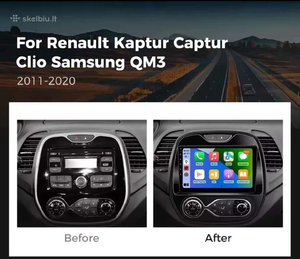 Renault Capture 2011-2016 Android multimedia