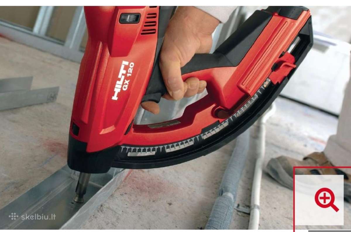 Hilti Gx3/gx120 vinekalių vinys 1200vnt - nuotraukos Nr. 6