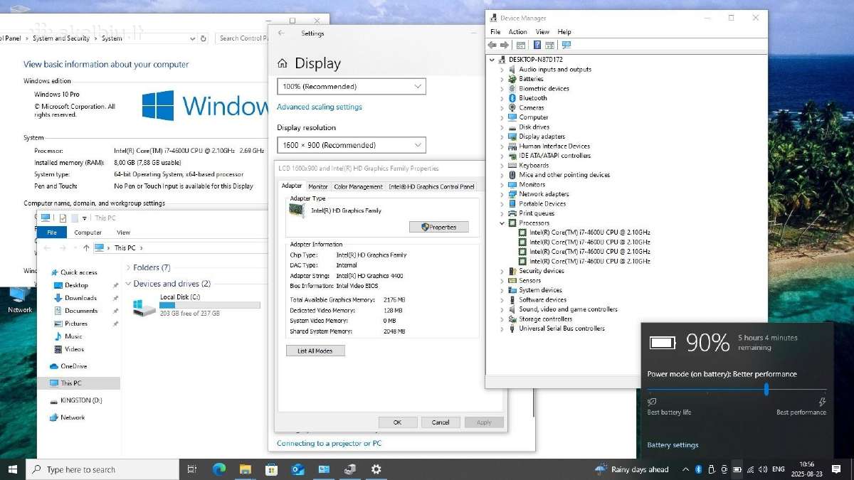 Lenovo thinkpad X1 carbon i7 SSD 8gb - nuotraukos Nr. 7