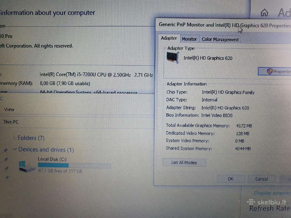 Hp probook 430 G4 i5 8gb SSD - nuotraukos Nr. 7
