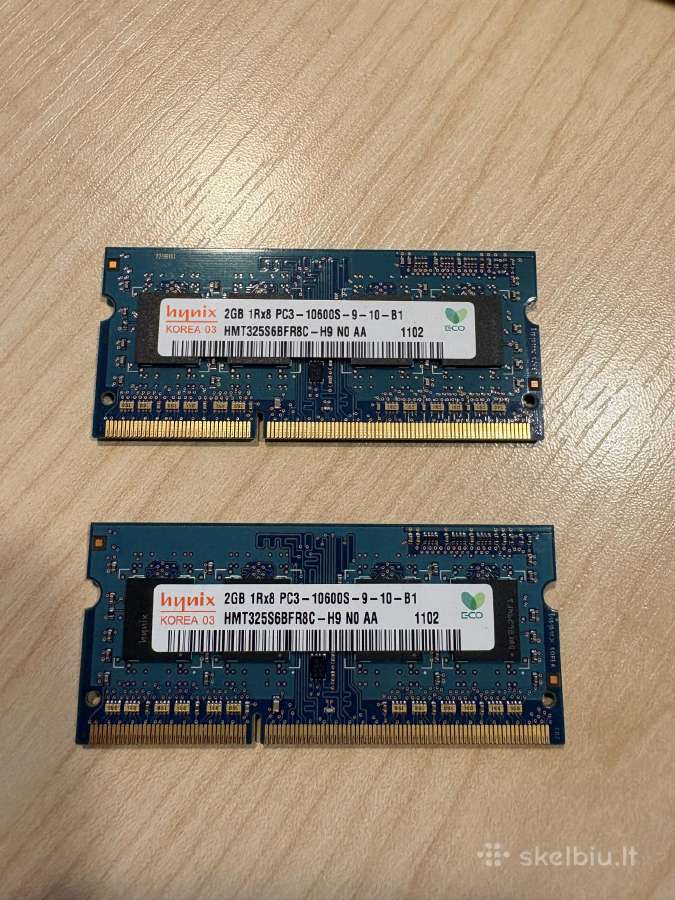 4gb Hynix Pc3 10600s - nuotraukos Nr. 2