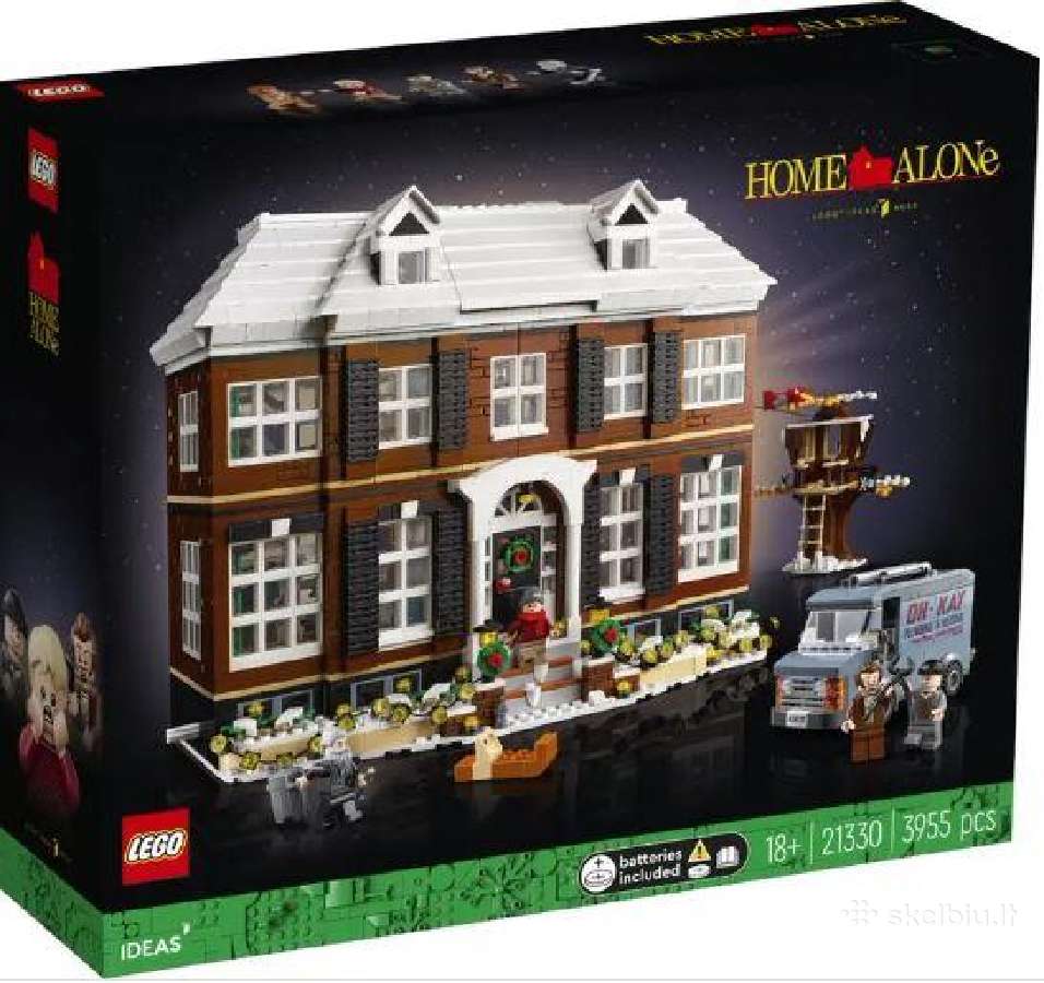Lego Ideas 21330 Vienas namuose (Home Alone) nauja