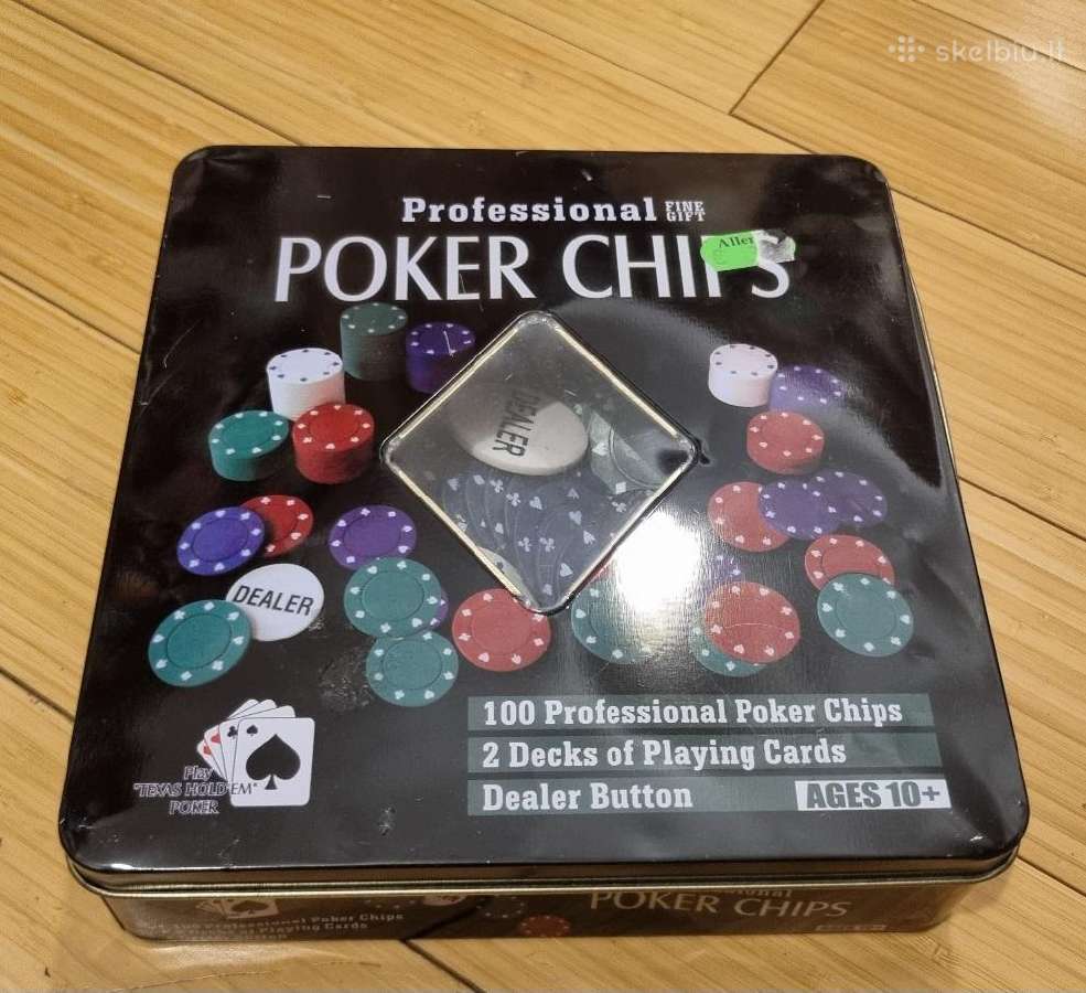 Pokerio žetonai - nuotraukos Nr. 4
